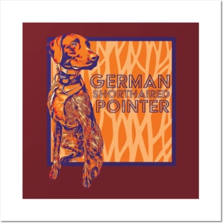 The German Shorthaired Pointer Alternative Version Posters and Art